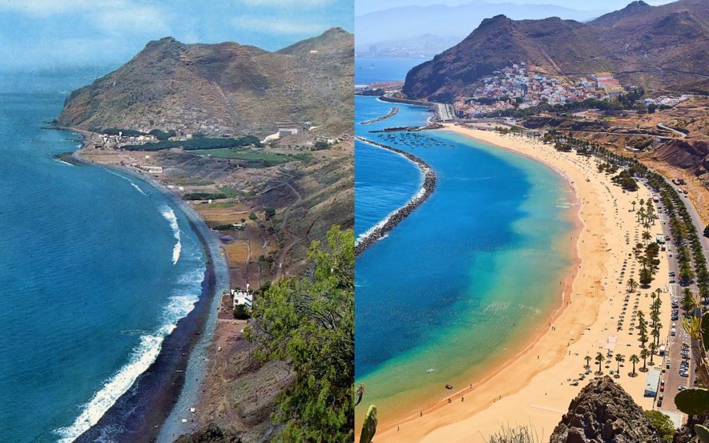 playa de las teresitas antaño
