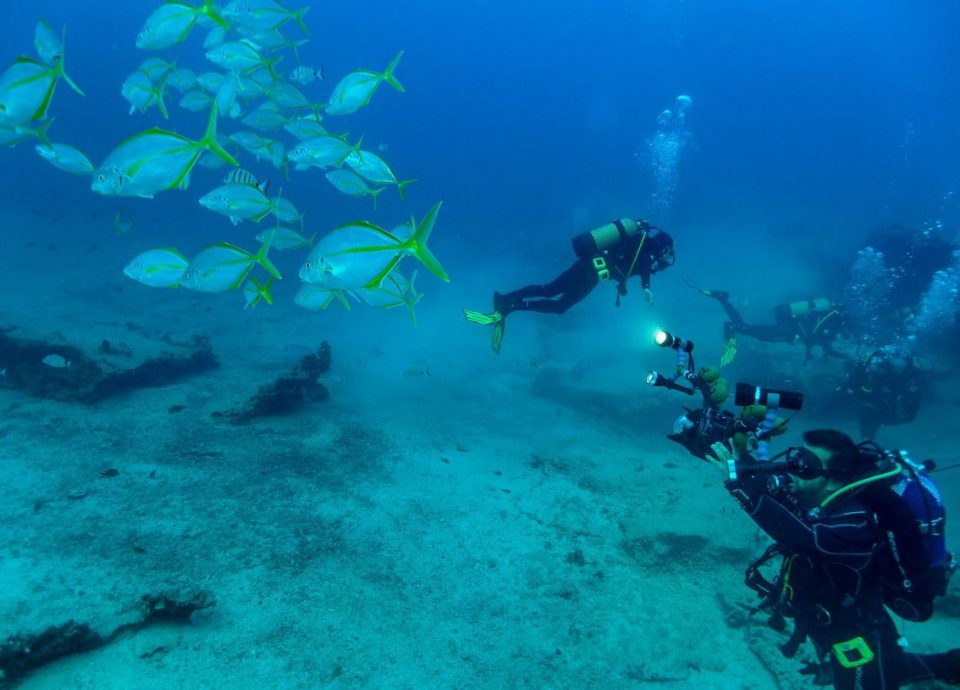 buceo en la graciosa