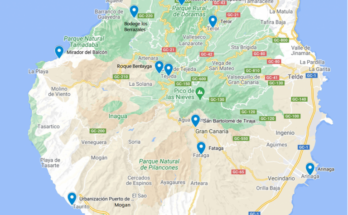 mapa gran canaria