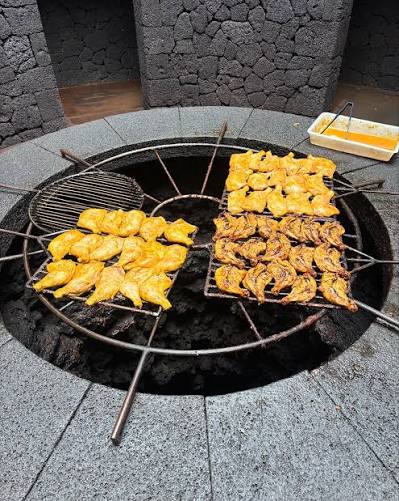 parrillada restaurante El Diablo Lanzarote