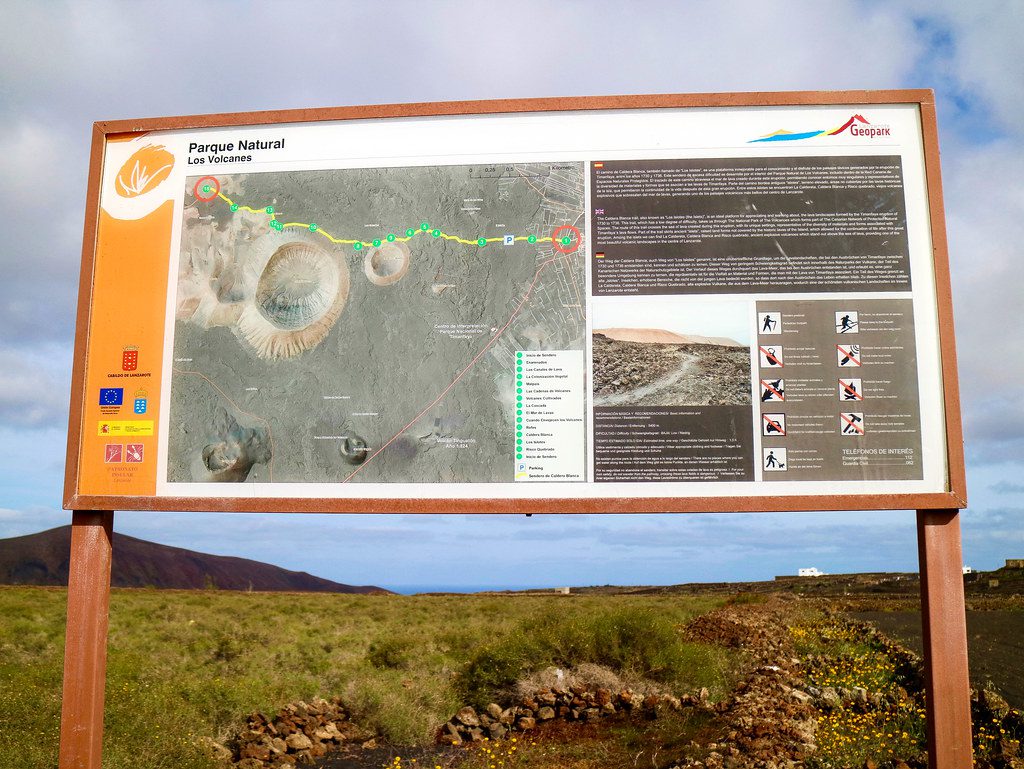 ruta delos volcanes en Lanzarote